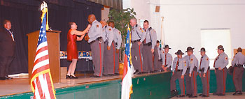 Special recognition for police officers