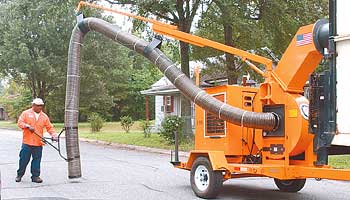 Demetrius Speight and Goldsboro's new litter vacuum