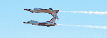 Air Force Thunderbirds at Wings Over Wayne