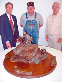 U.S. Rep. Walter B. Jones, Perry Money and Jim Hiteshew