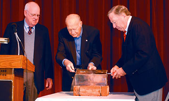Opening time capsule