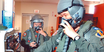 South Korean pilots at SJAFB