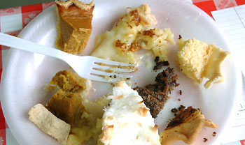 Slices of pie for judges
