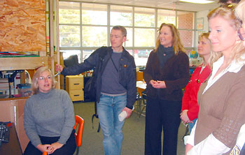 Denmark Rotarians at Fremont Elementary