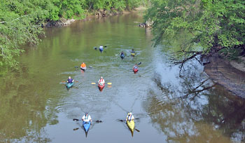 Neuse River Foundation Kayakers