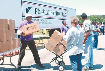 Carver Elementary School and Feed the Children
