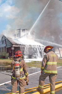 Mount Olive feed mill fire