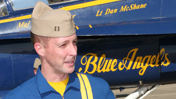 Lt. Dan McShane, USN Blue Angels
