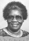 DORIS REBECCA WASHINGTON