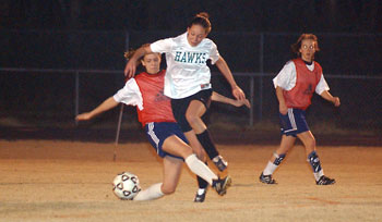 North Lenoir and Eastern Wayne women's soccer