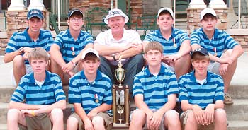 Wayne Christian School men's golf team