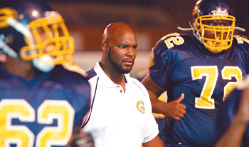 Goldsboro High coach Maurice Jackson